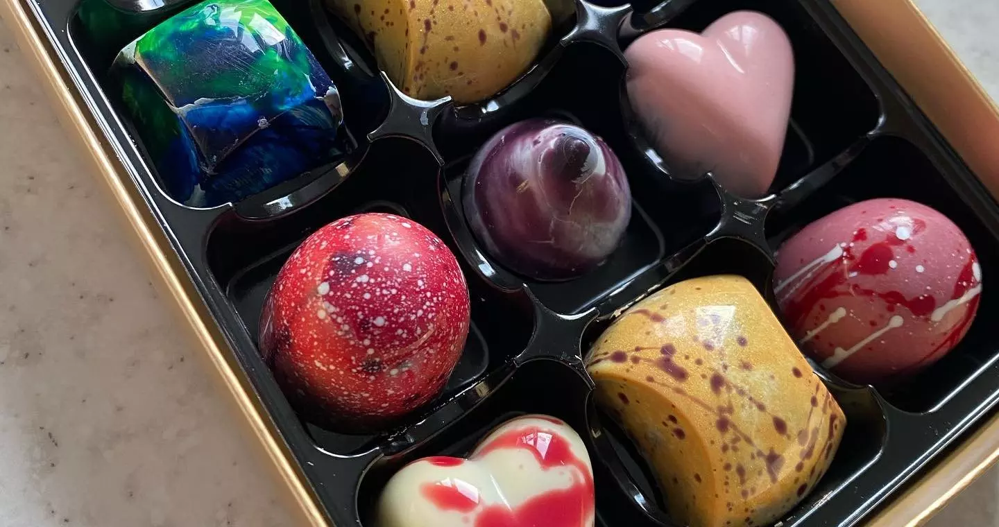 Tray of Belgian Chocolates