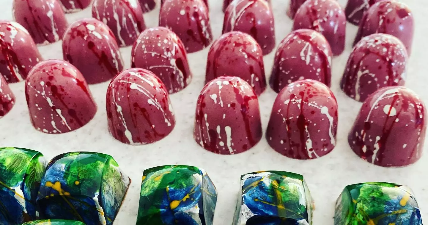 Row of Chocolates